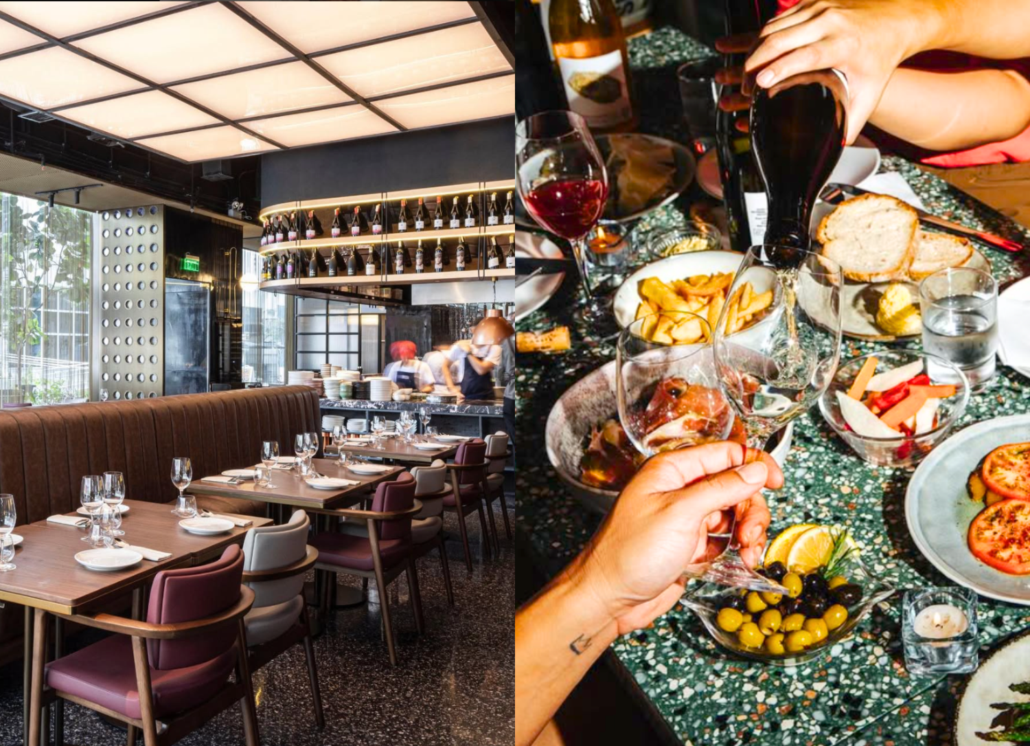 Food and interiors of Bolero and Bibio, Metro Manila restaurants that serve natural wine from supernaturalwine.ph