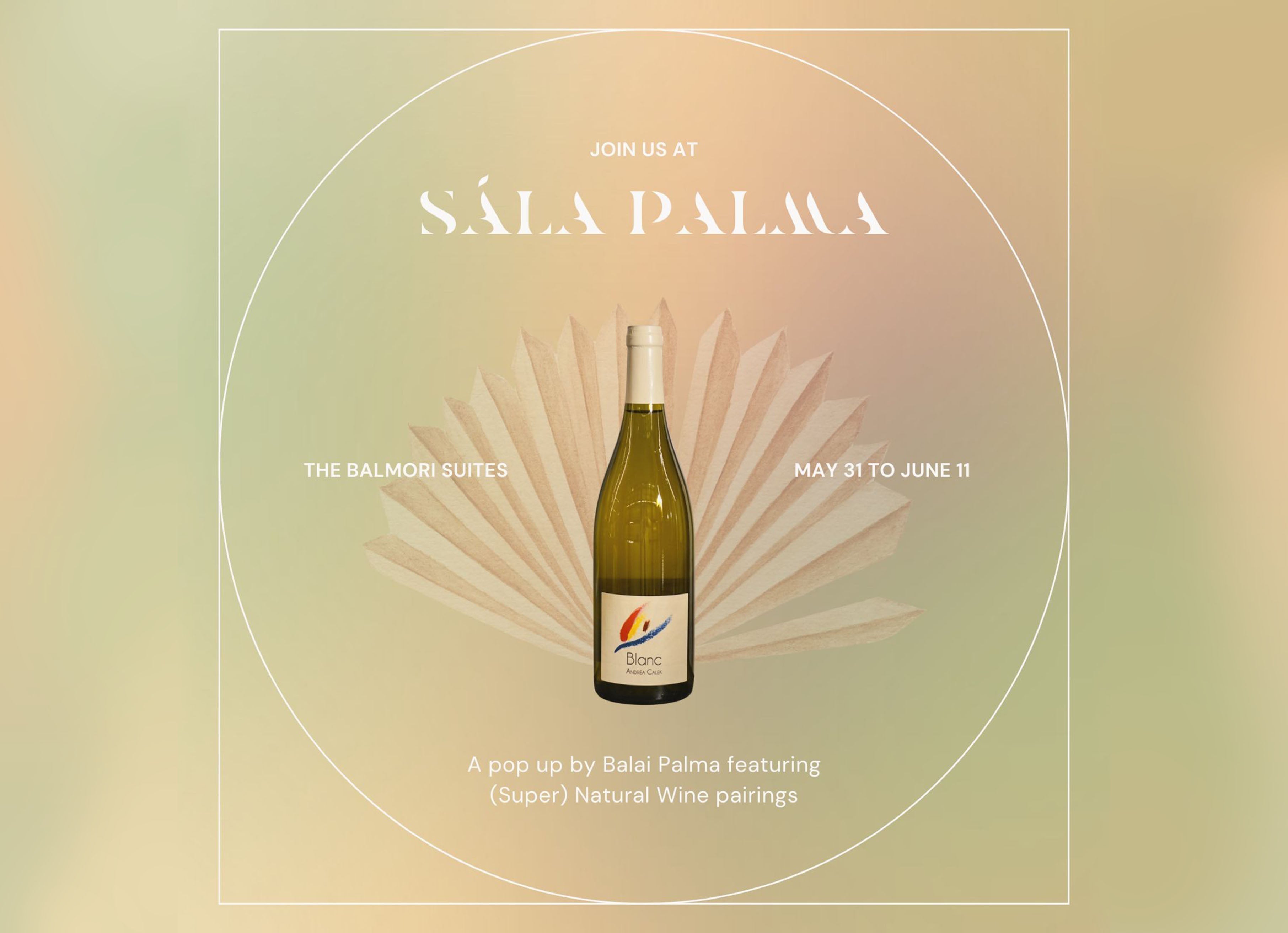(Super)Natural Presents: Sála Palma at The Balmori Suites