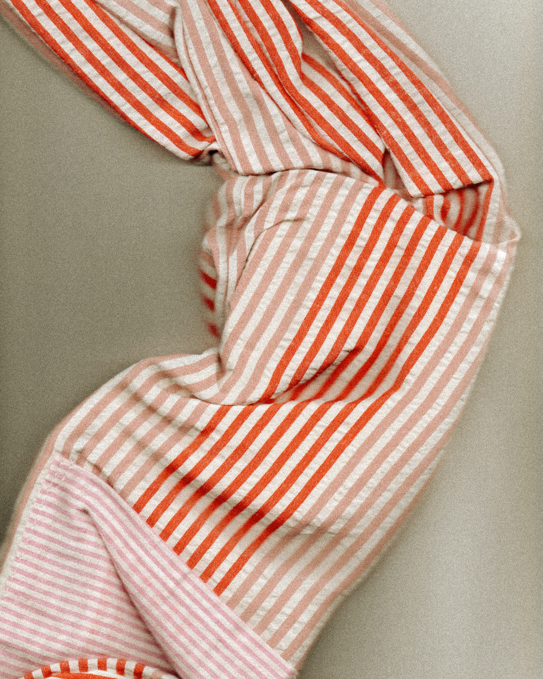 Striped BB Wine Bag