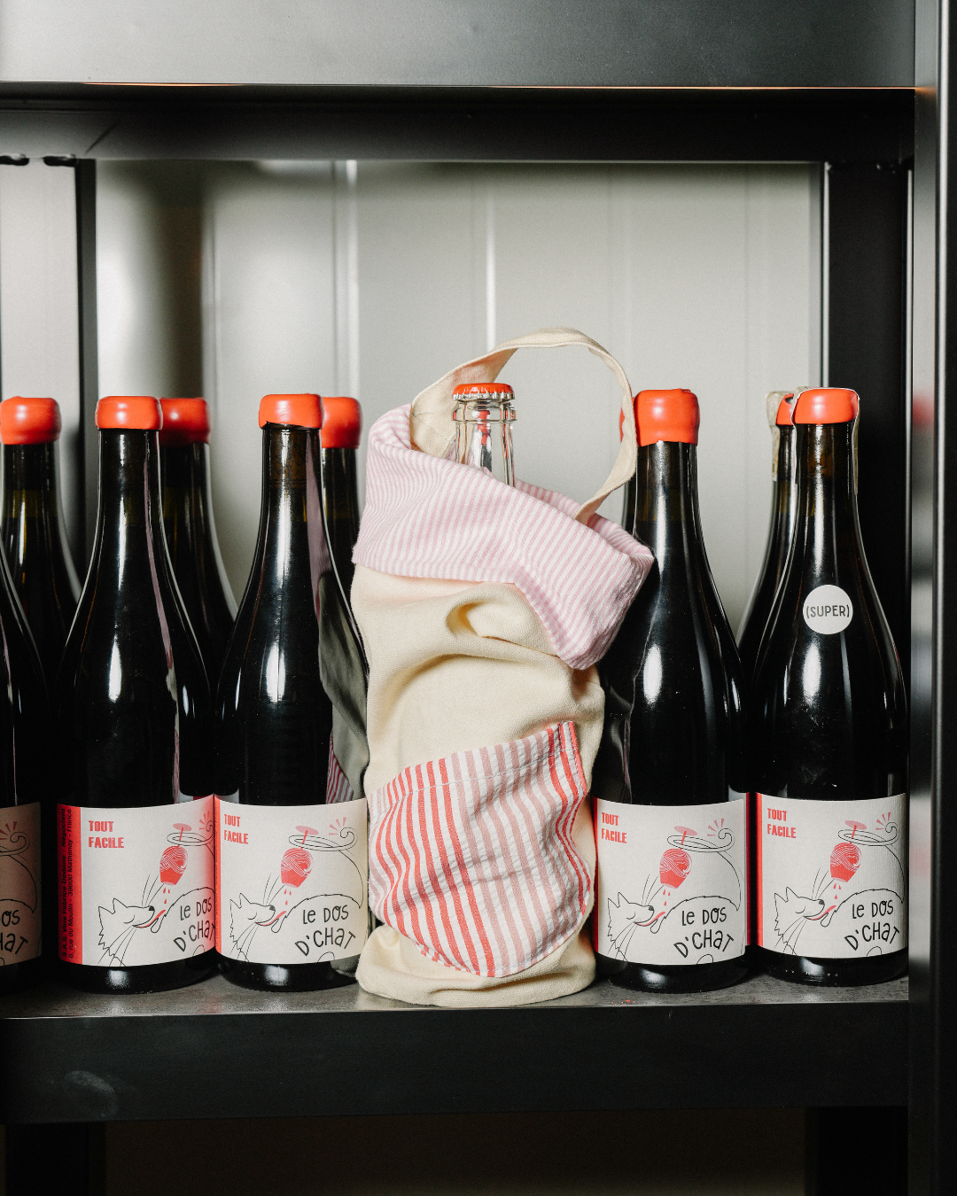 Canvas BB Wine Bag