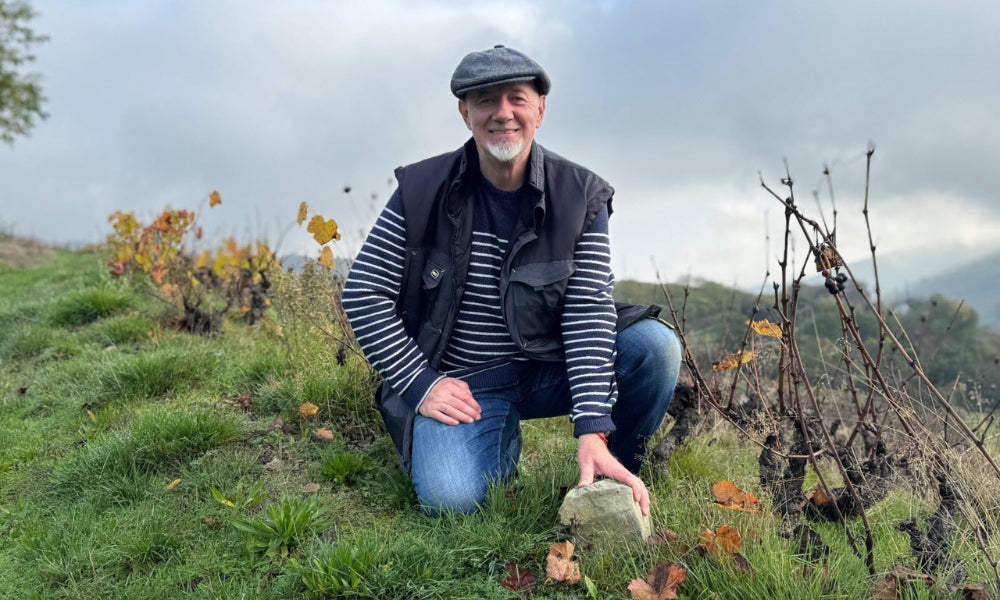 Natural winemaker Cyril Alonso from Beaujolais