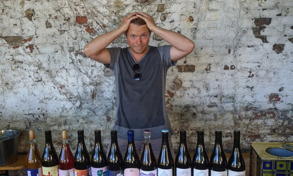 Natural winemaker Jurriaan Morsink of Spanish natural wine brand Vinyes Tortuga